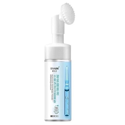 Пенка для умывания SersanLove HA Hyaluronic acid 120 ml со щеточкой