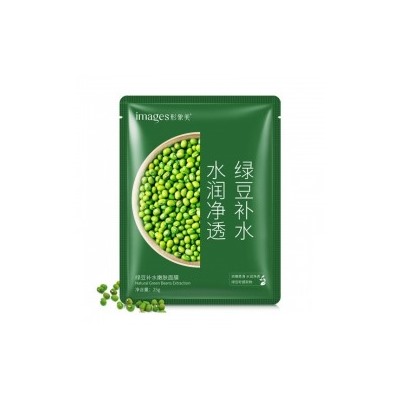 Тканевая маска с экстрактом бобов Images Natural Green Beans