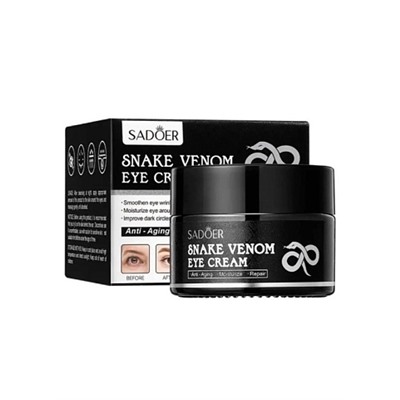 Лифтинг - крем для кожи вокруг глаз с пептидом змеиного яда Sadoer Snake Venom Peptide Eye Cream 30гр