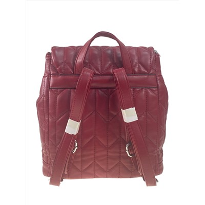 Женский рюкзак из искусственной кожи, цвет бордовый