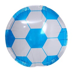 Парящий шар «Футбольный мяч», 45 см, цвет синий
