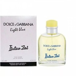 Dolce & Gabbana Light Blue Italian Zest For Men EDP 125ml Тестер