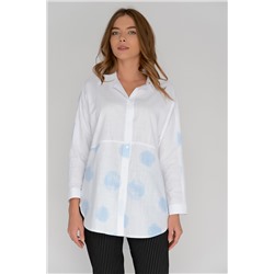 Рубашка (белый/голубой) Б11-167