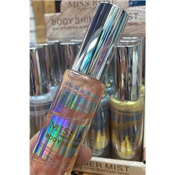 Мист для тела и волос Miss Rose Body Shimmer Mist 60мл №02