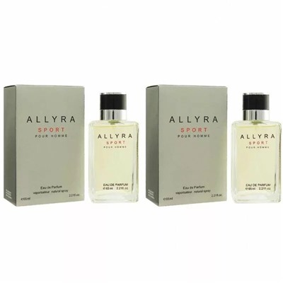 Allyra Sport Pour Homme, 2*65 ml