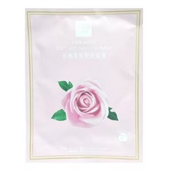 Маски для лица Тканевая SENANA  PINK ROSE SOFT AND SMOOTH