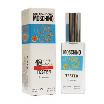 Moschino Cheap and Chic I Love Love (для женщин) Tестер Mини 60ml (A)