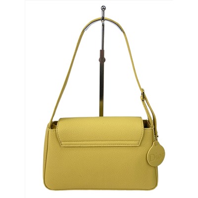 Женская сумка из искусственной кожи, цвет цвет желтый
