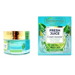 Крем для лица Bielenda Fresh Juice Krem Booster 50 mg, Detoxifying