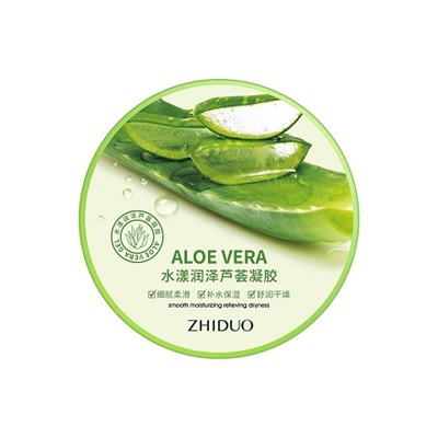 ZHIDUO ALOE VERA Увлажняющий гель с Алоэ вера 220 гр Smooth moisturizing relieving dryness