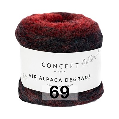 Пряжа Concept Air Alpaca Degrade