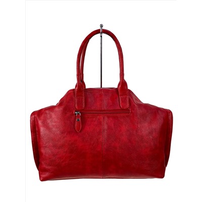 Женская сумка из искусственной кожи, цвет красный