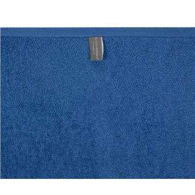 Полотенце махровое Limoges, без рисунка, синий