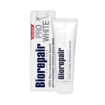 Biorepair Pro White / Биорепейр Про Вайт зубная паста 75 мл