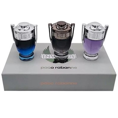 Paco Rabanne (Inv) (мужской) Набор 3x30ml