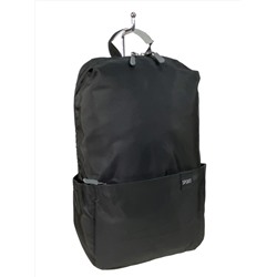 Молодежный рюкзак из текстиля, цвет черный