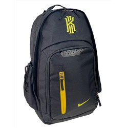 Универсальный рюкзак из водоотталкивающей ткани, цвет черный с желтым