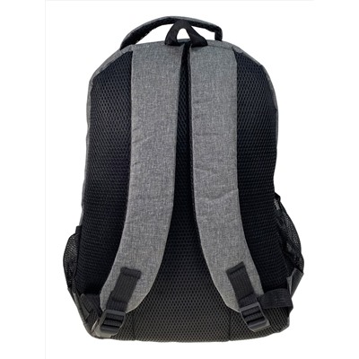 Мужской рюкзак из текстиля ,цвет серый