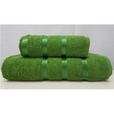 Комплект полотенец Gulcan SWAN Vip cotton 2 шт. в асс. AKGUL24 Зеленое