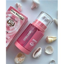 Kiss Beauty 2in1 Essence Serum Rose Питательная сыворотка + эмульсия для лица с экстрактом розы 35 мл+35 мл