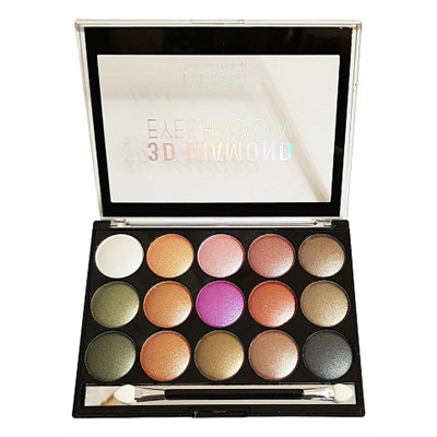 Палетка теней Gegemoon 3D Diamond Eyeshadow 15 цветов GM-814