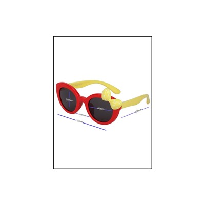 Солнцезащитные очки детские Keluona BT22104 C10 Красный-Желтый