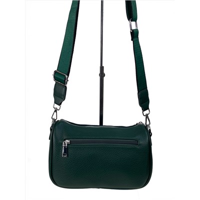 Женская сумка из натуральной замши и искусственной кожи, цвет зеленый