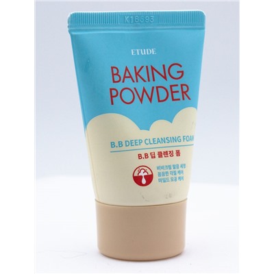 ETUDE HOUSE - ПЕНКА ДЛЯ УМЫВАНИЯ МИНИАТЮРА BAKING POWDER BB DEEP CLEANSING FOAM, 30 МЛ