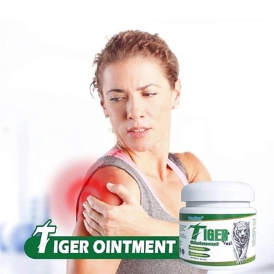 Уценка Мазь TIGER Ointment, для снятия боли в мышцах шеи и поясницы, 20гр, срок 01.10.2024