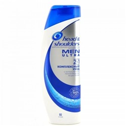 Шампунь и бальзам Head and Shoulders 2в1 Против Выпадения Волос для Женщин 400ml