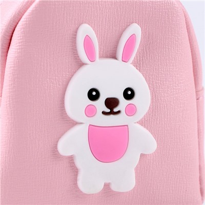 Сумка для куклы «Кролик», цвет розовый
