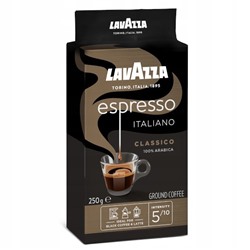 Кофе молотый LAVAZZA "Espresso" (А-100)  250  гр в/у