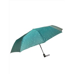 Женский зонт автомат, цвет бирюзовый
