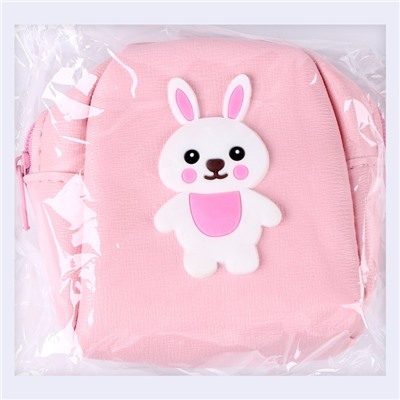 Сумка для куклы «Кролик», цвет розовый