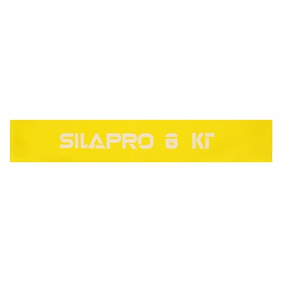 SILAPRO Фитнес - резинка, 30х5х0.03 см, нагрузка 8 кг, латекс