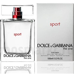 Туалетная вода  Dolce&Gabbana the one for men SPORT (100ml) муж.
