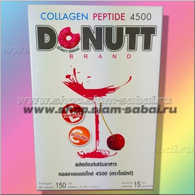 Питьевой морской коллаген для красоты и здоровья Donutt 4500