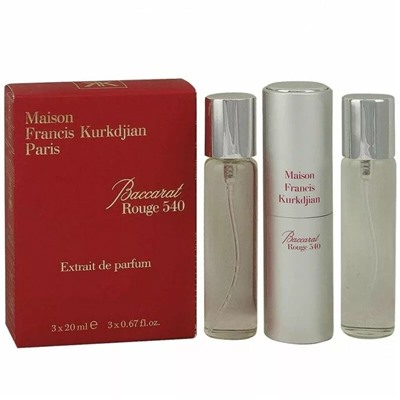 Maison Francis Kurkdjian 540 Rouge, edp., 3*20 ml