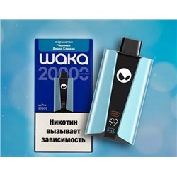 WАКА soPro 20000 затяжек ЧЕРНИКА ВИШНЯ КЛЮКВА 2%