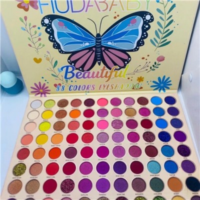 Палетка теней HUDA BABY Beautiful 88 цветов