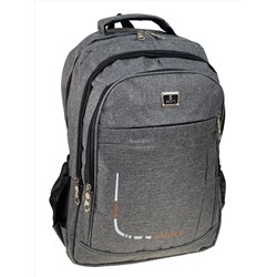 Мужской рюкзак из текстиля ,цвет серый
