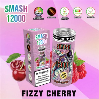 SMASH 12000 затяжек FIZZY CHERRY, 2%