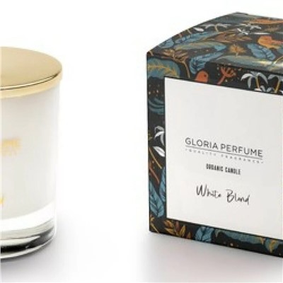 Аромасвеча Gloria Perfume "White Blend" 100 мл