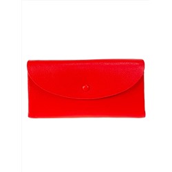 Женское портмоне из искусственной кожи, цвет красный