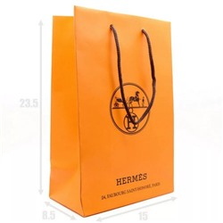 ПОДАРОЧНЫЙ ПАКЕТ HERMES 23.5Х8.5Х15