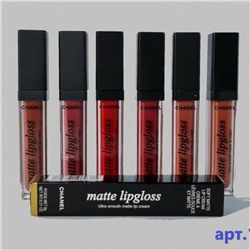 Блеск для губ CHANEL matte lipgloss (6шт)