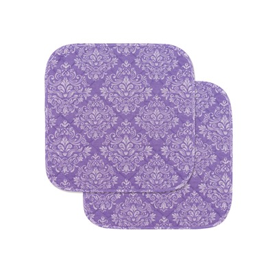 Набор подушек на стул Arabesque, орнамент, фиолетовый