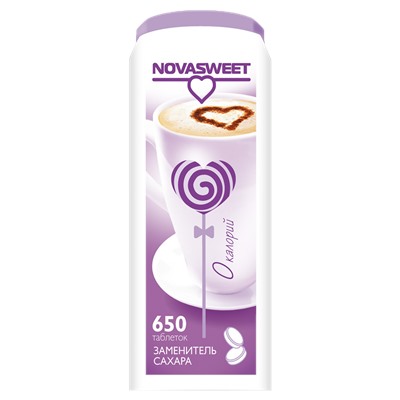 Заменитель сахара Novasweet® - 650 таблеток