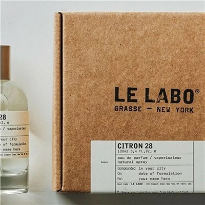 Le Labo Citron 28 (унисекс) EDP 100 ml селектив