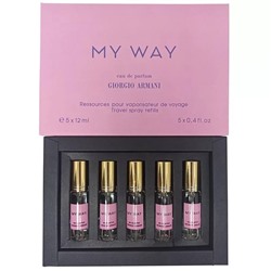 Набор Giorgio Armani My Way 5x12 ml